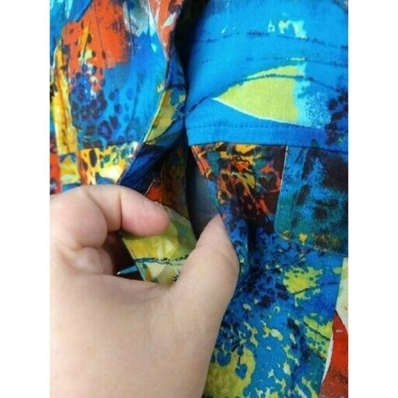 TONI Morgan Women's Long Sleeve Collared Front Button Shacket. Size L - Picture 10 of 15